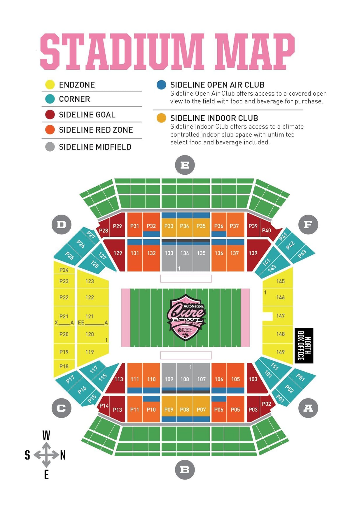 camping Mundu estadio eserlekua mapa