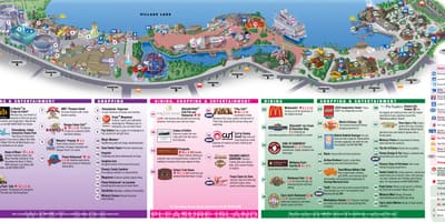 Downtown Disney Orlando mapa