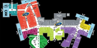 Florida mall Orlando mapa