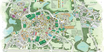Mapa UCF