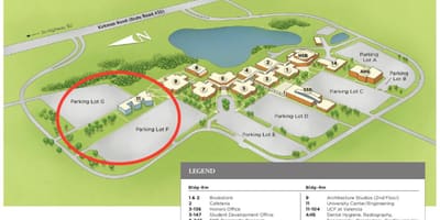 Valentziako unibertsitateko west campus mapa